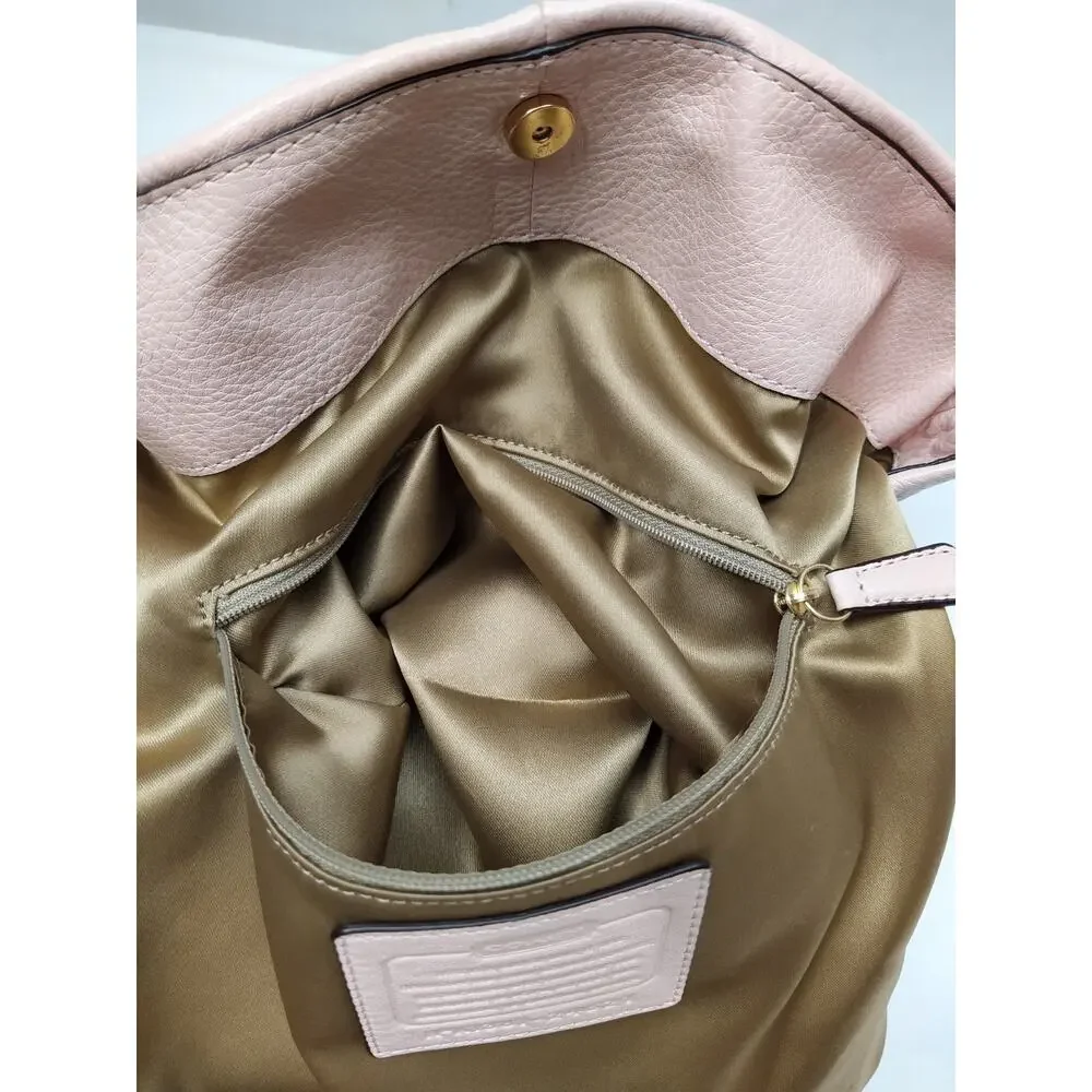 Coach Madison Phoebe Dust Pink Leather 3 Compartments Shoulder Bag - Picture 10 of 16
